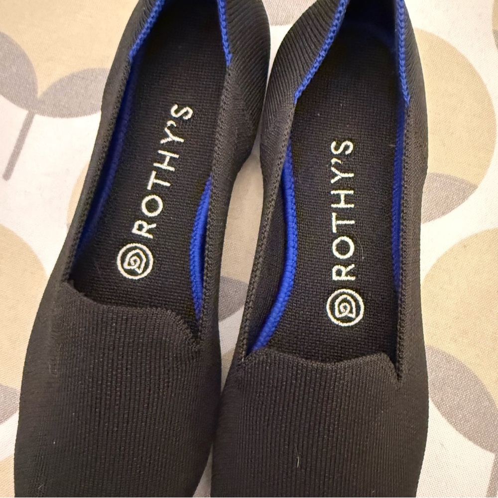 Rothy’s Black Slip-On Loafers - Picture 4 of 5